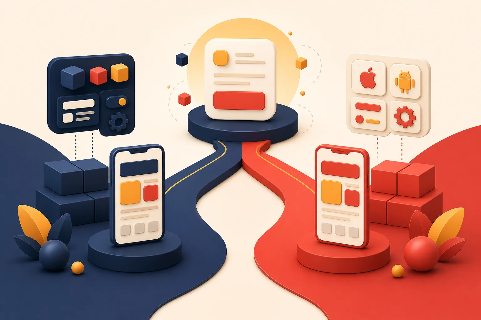 مقایسه ساخت اپلیکیشن با فلاتر و توسعه نیتیو